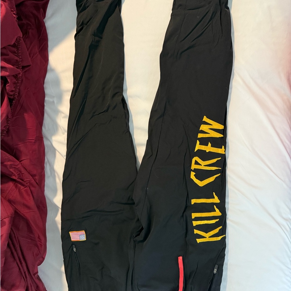 Black 'Kill Crew' Graphic Men's Jogger Pants